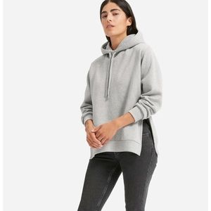 Everlane Light Gray Cozy Hoodie Sweatshirt